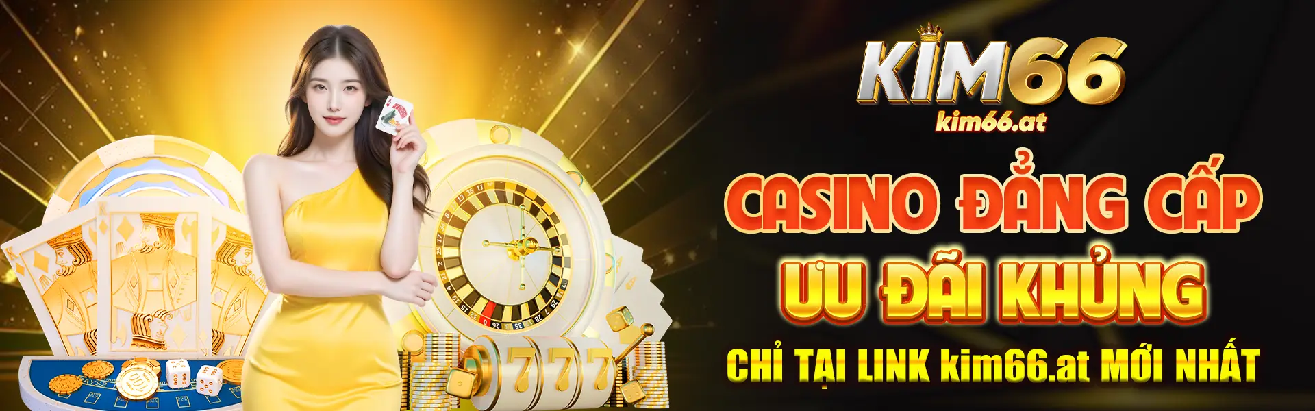 Casino đẳng cấp, ưu đãi khủng chỉ tại link kim66.at mới nhất